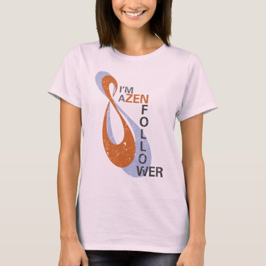 Ich bin ein Zenfollower langes Hülsen-Shirt T-Shirt (Vorderseite)