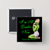 Ich bin ein Zombie jetzt Button-Oben Button (Vorne & Hinten)