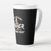 Ich bin ein zukünftiger Anwalt Milchtasse (Rechte Ecke)