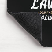 Ich bin ein zukünftiger Anwalt Mousepad (Ecke)
