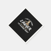 Ich bin ein zukünftiger Anwalt Serviette (Ecke)
