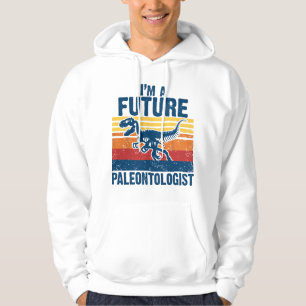 Ich bin ein zukünftiger Paläontologe Vintage Paläo Hoodie