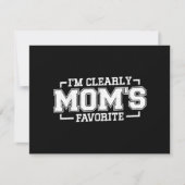 Ich bin eindeutig das Lieblings-, Lieblings- und K (Vorderseite)