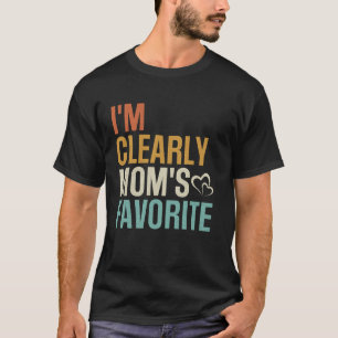 Ich bin eindeutig Mamas Liebling Lustiger Geschwis T-Shirt