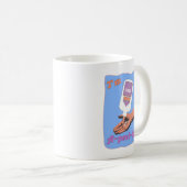 Ich bin eine A-Peel-Ing-Kleberschale Coole Nostalg Kaffeetasse (VorderseiteRechts)