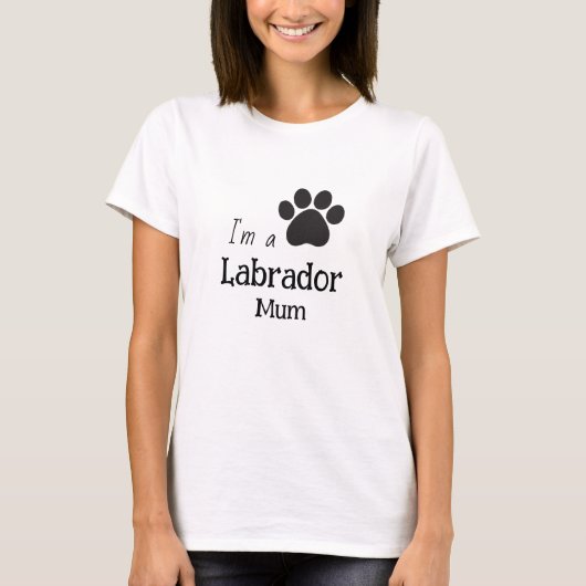 Ich bin eine Arbeitermaus T-Shirt (Vorderseite)