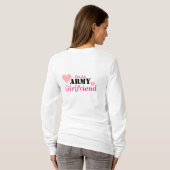 Ich bin eine ARMEE Freundin T-Shirt (Schwarz voll)
