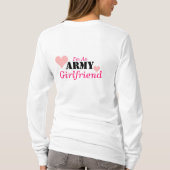 Ich bin eine ARMEE Freundin T-Shirt (Rückseite)