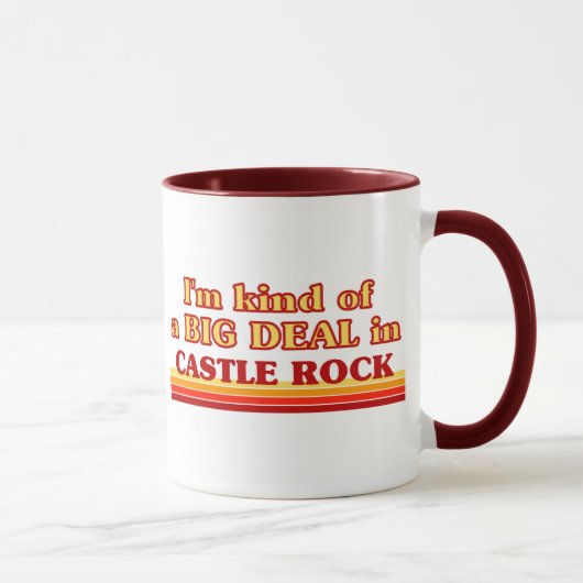 Ich bin eine Art BIG DEAL in Castle Rock Tasse (Rechts)