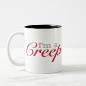 Ich bin eine Ausdehnung Zweifarbige Tasse (Links)