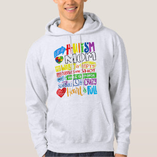 Ich bin eine Autismus Mama Wallet Empty Proud Auti Hoodie
