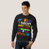 Ich bin eine Autismus Mama Wallet Empty Proud Auti Sweatshirt (Vorne ganz)