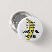 Ich bin eine Banane Button (Vorne & Hinten)