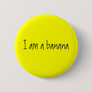 Ich bin eine Banane Button