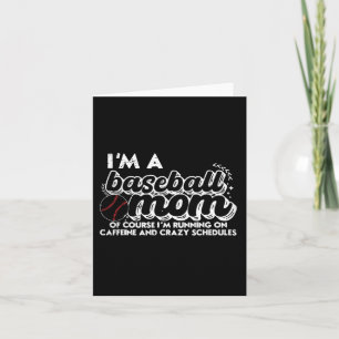 Ich bin eine Baseball-Mama, natürlich laufe ich au Karte