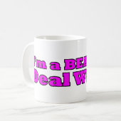 Ich bin eine Beatrice, Abkommen mit es Kaffeetasse (Vorderseite Links)