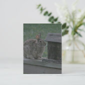 Ich bin eine Birdie Postkarte (Stehend Vorderseite)