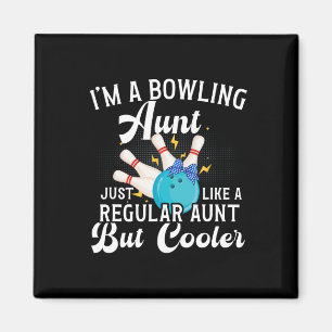 Ich bin eine Bowling-Tante einer Bowlertante, Bowl Magnet