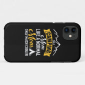 Ich bin eine Camping Mutter Case-Mate iPhone Hülle (Rückseite (Horizontal))