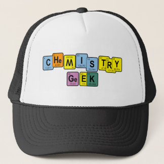 Ich bin EINE CHEMIE GEEK1 Truckerkappe