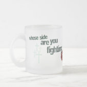 Ich bin eine christliche mattierte Tasse des (Links)