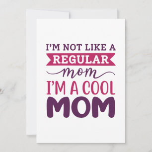 Ich bin eine Coole Mama Dankeskarte