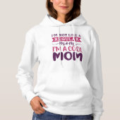 Ich bin eine Coole Mama Hoodie (Vorderseite)