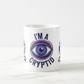 Ich bin eine Cryptid Coffee Drink Tasse (Mittel)