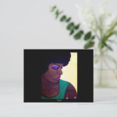 Ich bin eine Dame - Sunshine Postkarte (Stehend Vorderseite)