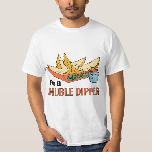 Ich bin eine doppelte Schöpflöffel ~ T-Shirt (Vorderseite)
