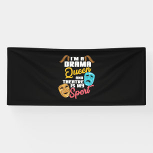 Ich bin eine Drama-Königin Banner