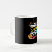 Ich bin eine Drama-Königin Kaffeetasse (Vorderseite Links)