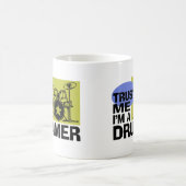 Ich bin eine Drummer-Tasse Kaffeetasse (Mittel)