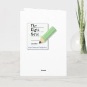 Ich bin eine Dummy und du hältst die Striche Perso Karte (Rückseite)