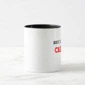Ich bin eine Einstellungs-Berühmtheit! Tasse (Zentrum)
