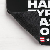 Ich bin eine Eklige Harris-Frau Mousepad (Ecke)