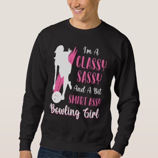 Ich bin eine elegante, freche und ein bisschen cle sweatshirt (Vorderseite)