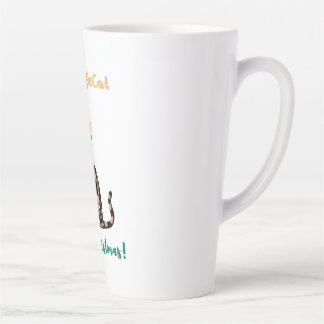 Ich bin eine Elfie Cat Christmas Latte Tasse