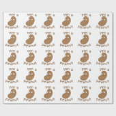 Ich bin eine ERDNUSS Geschenkpapier (Flach)