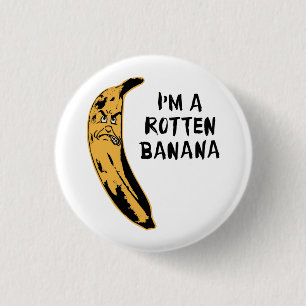 Ich bin eine faule Banane Button