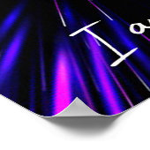 Ich bin eine Fülle positiver Bejahungen Poster (Ecke)