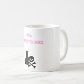 Ich bin eine Gift-Kontrolle-Krankenschwester - Gif Kaffeetasse (VorderseiteRechts)