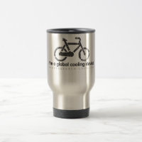 Ich bin eine globale abkühlende Gerät Reise-Tasse
