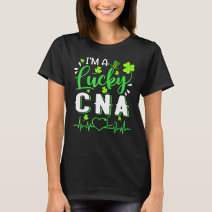 Ich bin eine glückliche CNA-Krankenschwester Shamr T-Shirt