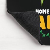 Ich bin eine glückliche Pflegekraft am St. Patrick Mousepad (Ecke)