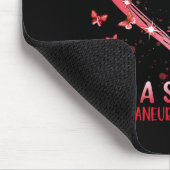 Ich bin eine Gra zur Unterstützung des Bewusstsein Mousepad (Ecke)