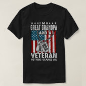 Ich bin eine großartige GRANDPA und ein Veteran ni T-Shirt (Design vorne)