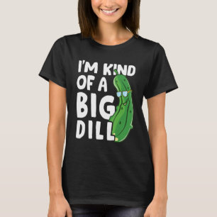 Ich bin eine große Dillgurken-Vegane-Gurken-Coatum T-Shirt