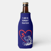 ICH BIN EINE GROSSE FANGmonogramm-Liebe Flaschenkühler (Flaschenvorderseite)