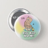 Ich bin eine große Kinderjetzt - Belohnung Button (Vorne & Hinten)